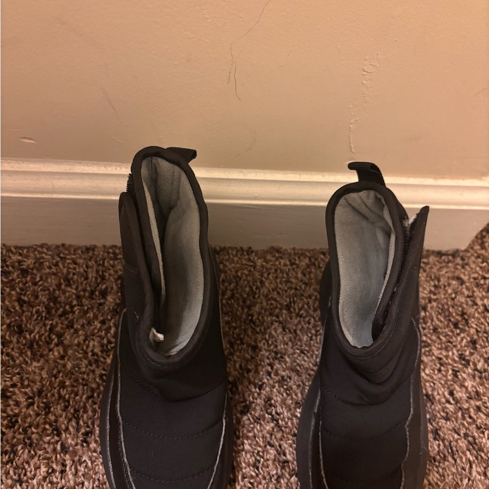 Black Winter Boots